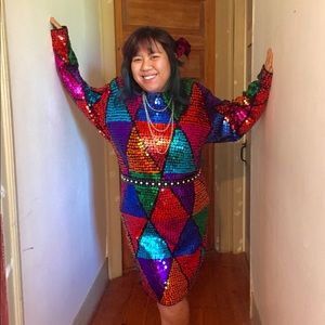 A very disco dress
